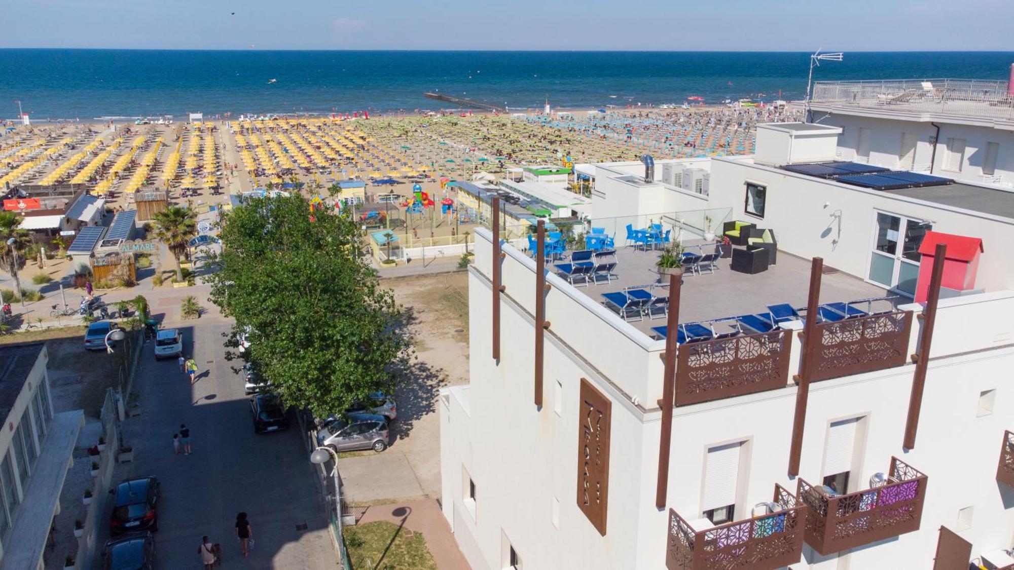 Hotel Nuova Medusa Rimini Exteriér fotografie